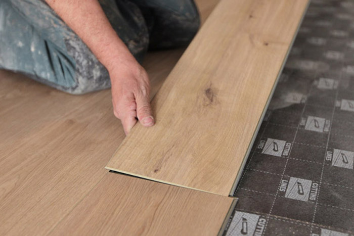 Laminat verlegen